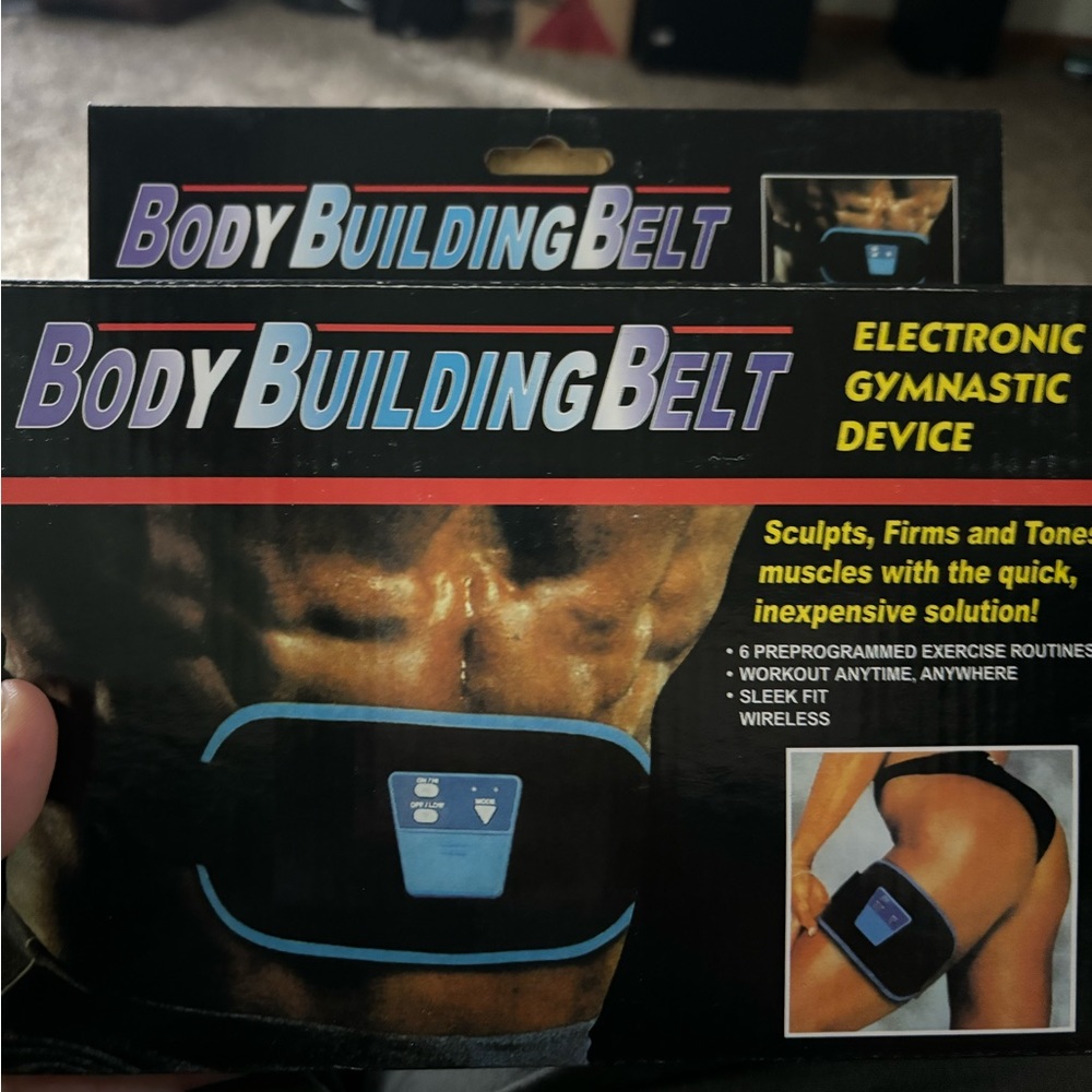 Electronic Body Building Belt
